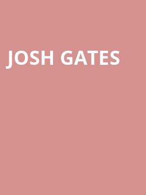 Josh Gates, Santander Performing Arts Center, Reading